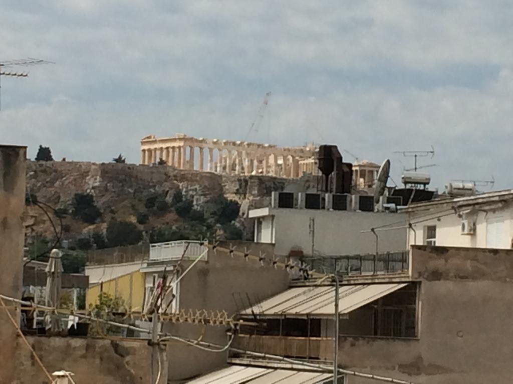 Stunning Acropolis View At City Center Athén Kültér fotó