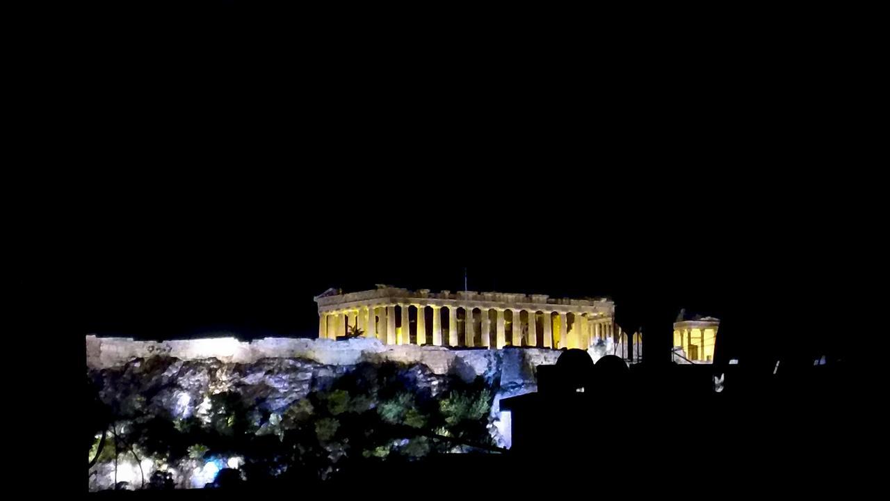 Stunning Acropolis View At City Center Athén Kültér fotó